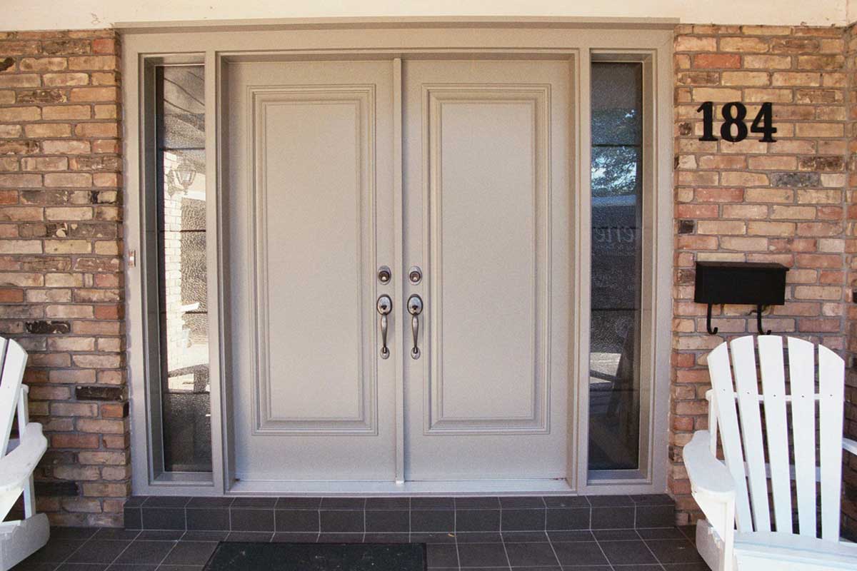 Exterior view of Replacement Door