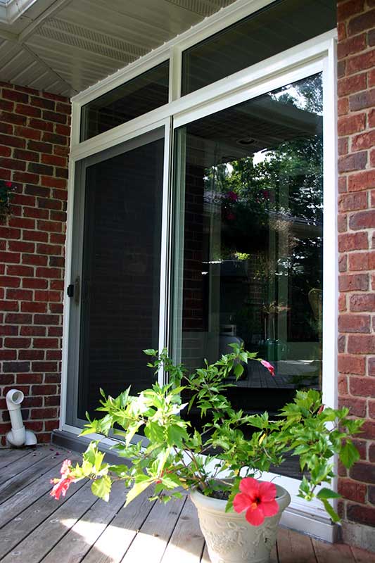 Exterior view of French Sliding Patio Door