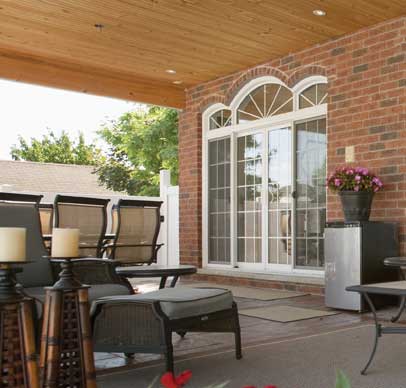 Exterior view of French Sliding Patio Door