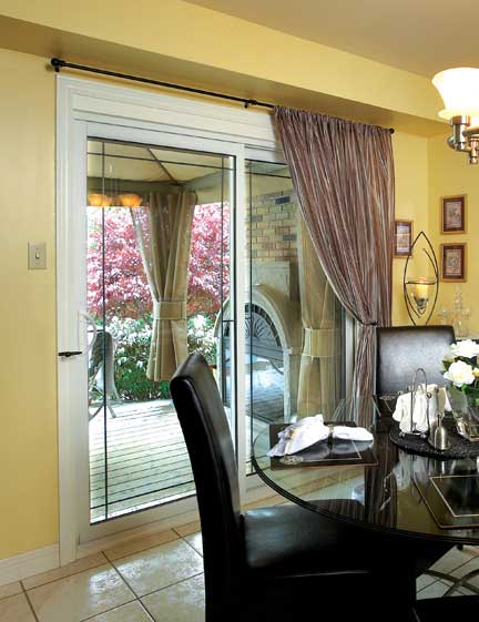 Interior view of French Sliding Patio Door