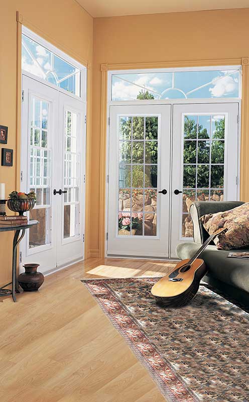 Interior view of French Swing Patio Door