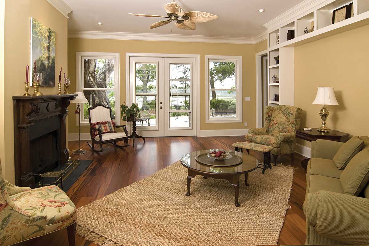 Interior view of French Swing Patio Door
