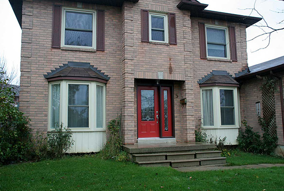 Elevated view of Replacement Bay Window
