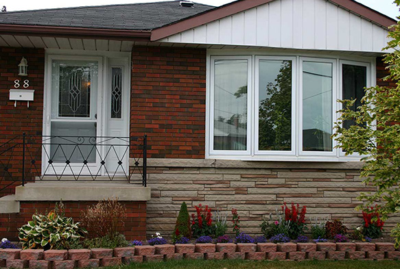Elevated view of Replacement Bay Window