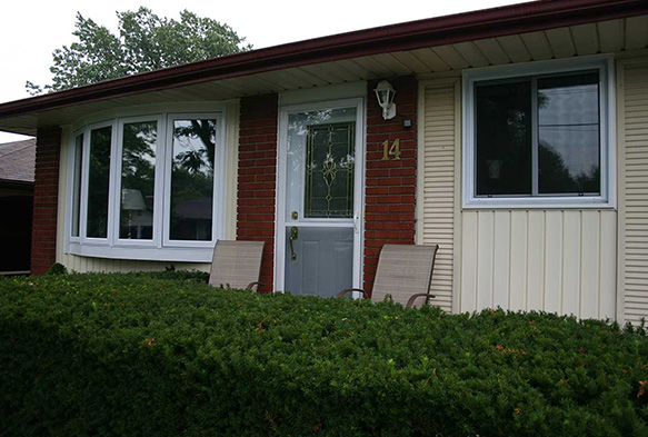 Elevated view of Replacement Bay Window