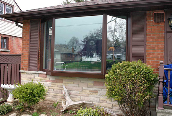 Exterior view of Replacement Bay Window