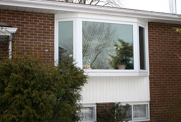Exterior view of Replacement Bay Window