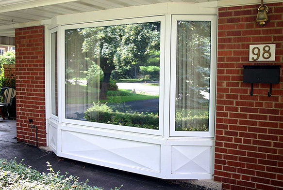 Exterior view of Replacement Bay Window