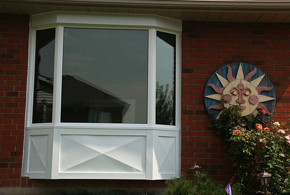 Exterior view of Replacement Bay Window