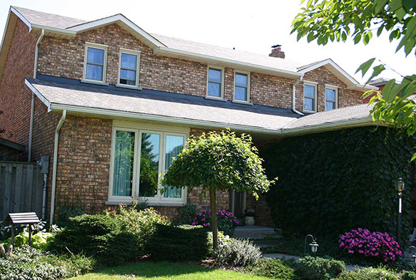 Elevated view of Replacement Hung Window