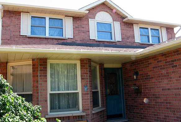 Elevated view of Replacement Hung Window