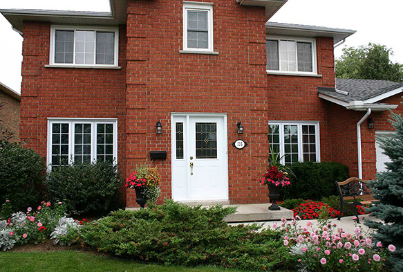 Elevated view of Replacement Hung Window