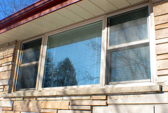 Exterior view of Replacement Hung Window