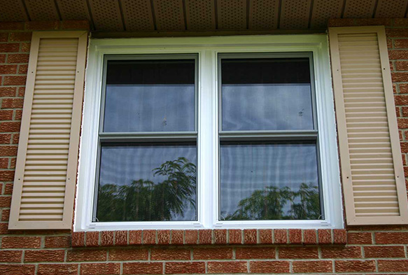 Exterior view of Replacement Hung Window