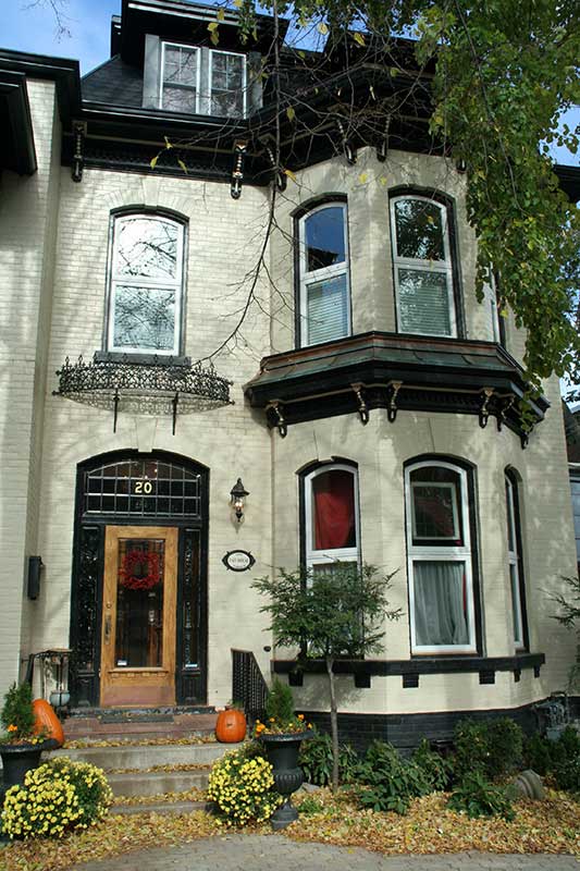 Elevated view of Replacement Shaped Window