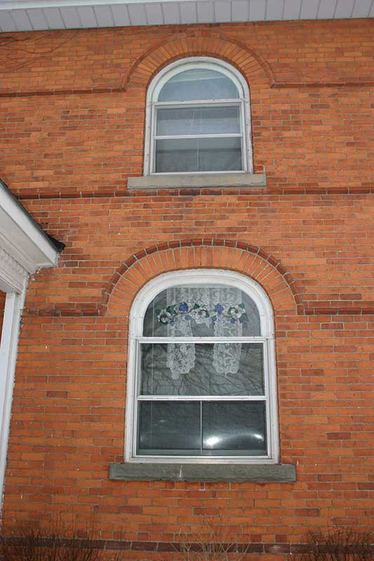Exterior view of Replacement Shaped Window