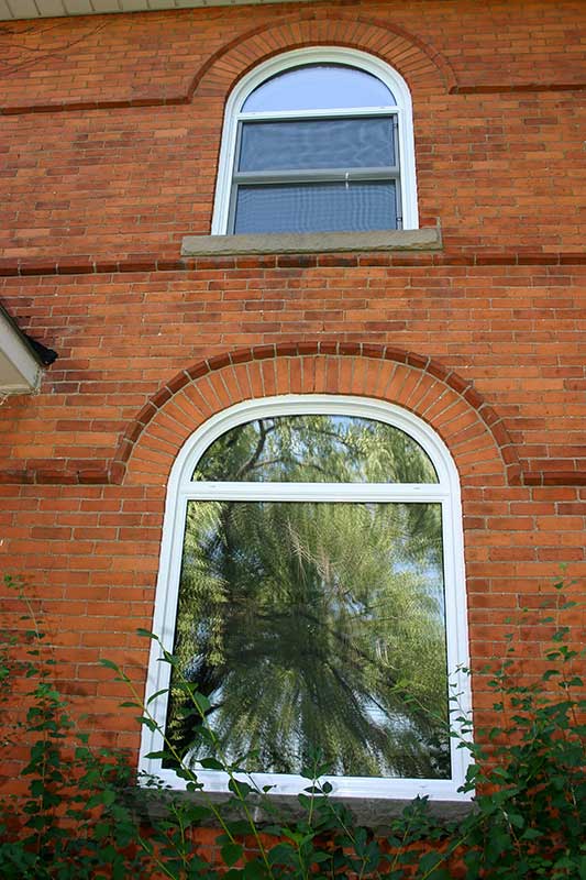 Exterior view of Replacement Shaped Window